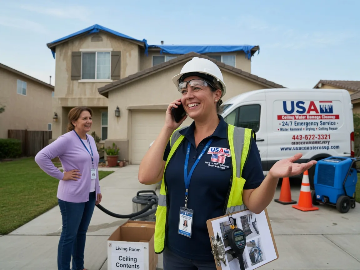 Ceiling Water Damage Restoration Ellis Grove, IL FAQs